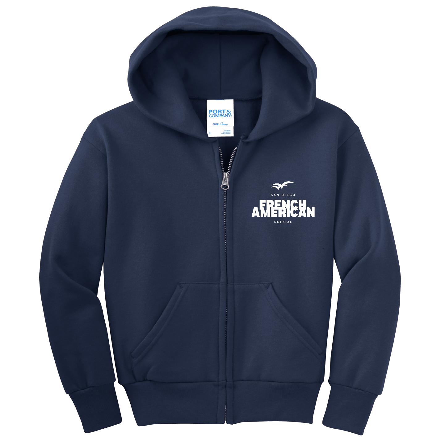 Youth Full Zip Hoodie