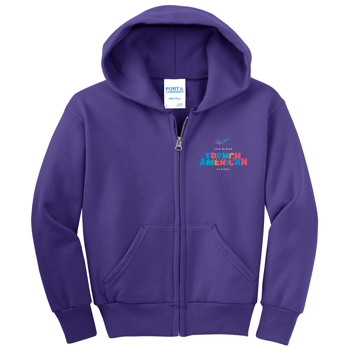 Youth Full Zip Hoodie