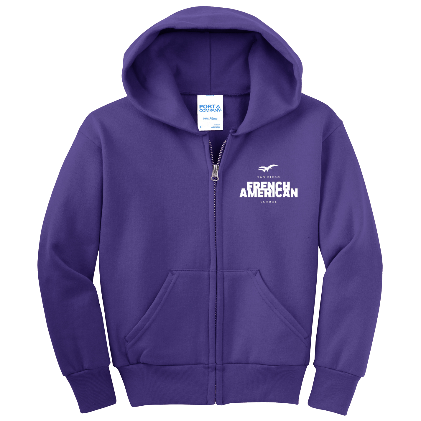 Youth Full Zip Hoodie