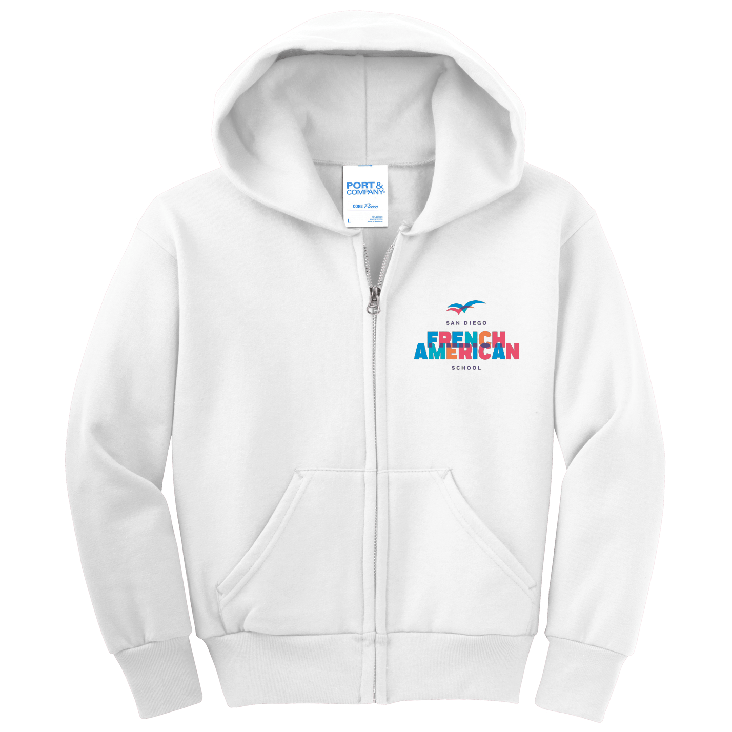 Youth Full Zip Hoodie