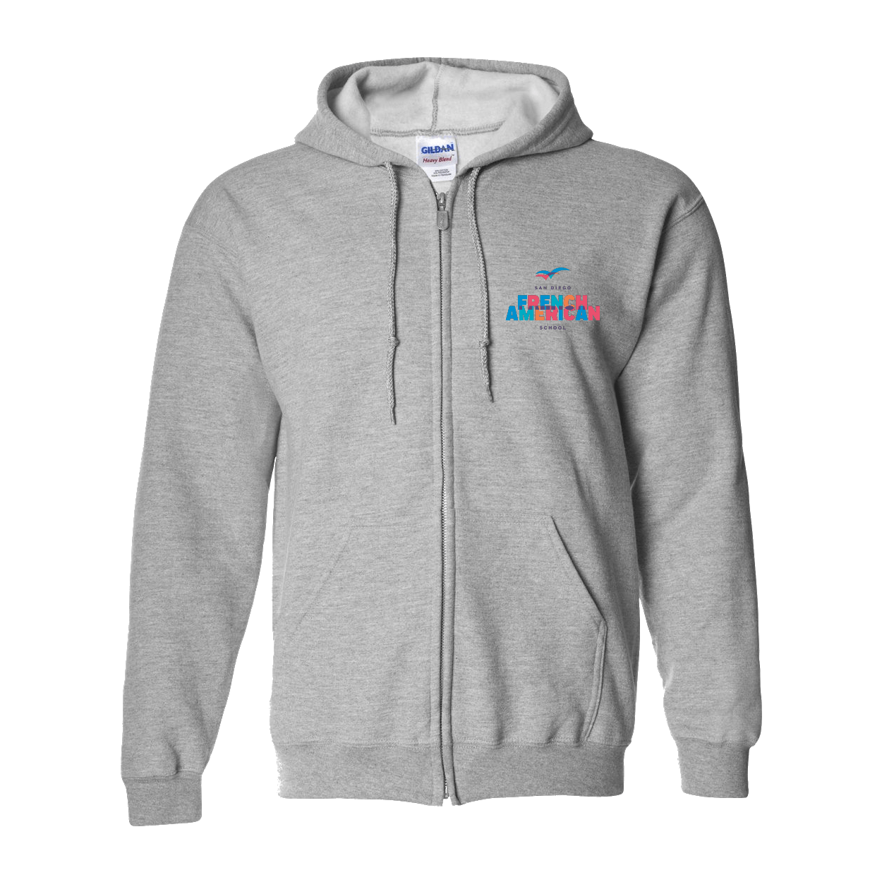 Adult Full Zip Hoodie